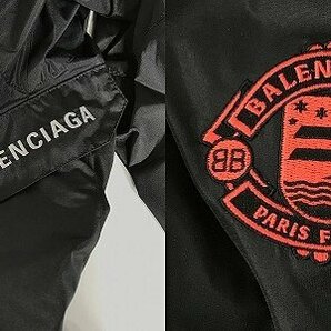 ☆BALENCIAGA/バレンシアガ TECHNICAL PARKA テクニカルパーカー ジップアップジャケット 681458 TLO06 44 /080の画像8