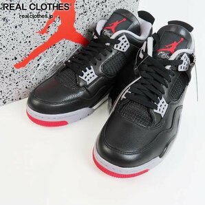 Nike Air Jordan 4 Retro Bred Reimagined ナイキ エアジョーダン4 レトロ ブレッド リイマジンド FV5029-006 27.5 /080の画像1