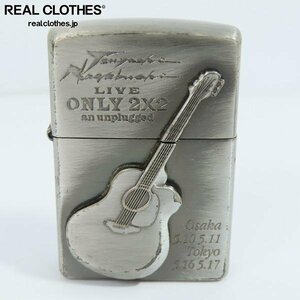 ZIPPO/ジッポー 長渕剛 LIVE ONLY 2×2 an unplugged 1999年製 /LPL