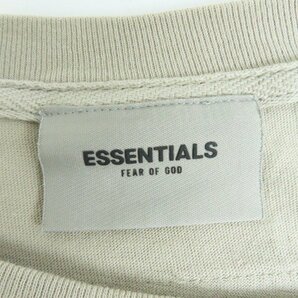 ☆FEAR OF GOD ESSENTIALS /エフオージーエッセンシャルズ フロントロゴプリント 半袖Tシャツ/L /LPLの画像3