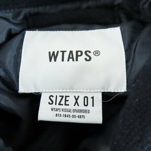 ☆WTAPS/ダブルタップス WCPO 01 JACKET WONY MELTON/ウール メルトンジャケット 212WVDT-JKM01/01 /080の画像3