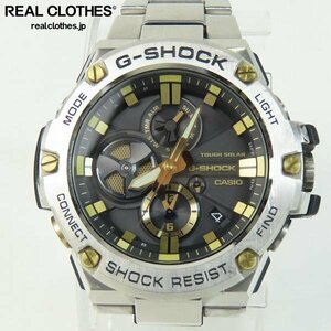 G-SHOCK/Gショック G-STEEL/Gスチール スマートフォンリンク/タフソーラー/メタルバンド 腕時計/ウォッチ GST-B100D-1A9JF /000