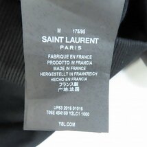 ☆【JPタグ】SAINT LAURENT PARIS/サンローランパリ EVER SAY NEVER/フルジップ パーカー フーディ/454169/M /060_画像5