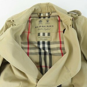 ☆BURBERRY London England/バーバリーロンドン THE KENSINGTON 裏ノバチェックトレンチコート 3983339/44 /080の画像3