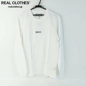 ☆【未使用】BALR./ボーラー 日本限定 JP BRAND STRAIGHT METAL LONGSLEEVE/ロングスリーブ/ロングTシャツ B1111.1050/S /LPL