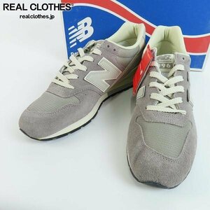 【観賞用】NEW BALANCE/ニューバランス スエードスニーカー MRL996GY 26.0 /080