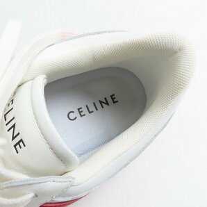 CELINE/セリーヌトリオンフ カーフ レザー ローカットスニーカー RM0252 349223338C/41 /080の画像5