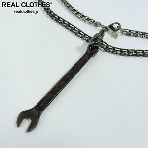 yohji yamamoto RIEFE/ヨウジヤマモト pewter wrench twist necklace/ピューター レンチ ツイスト ネックレス /000