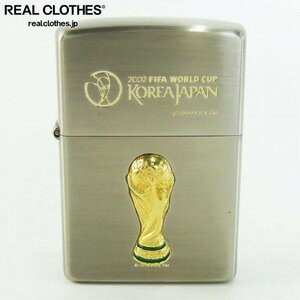 ZIPPO/ジッポー 2002 FIFA WORLD CUP KOREA JAPAN/日韓ワールドカップ メタル貼り/2000年製 /LPL