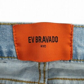 EV BRAVADO/エブ ブラバド ダメージ加工 デニムスキニーパンツ 30 /060の画像4