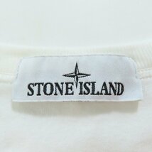 ☆STONE ISLAND/ストーンアイランド ロゴ刺繍半袖Tシャツ 781520444/M /LPL_画像3