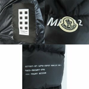 ☆【JPタグ】MONCLER GENIUS×FRAGMENT/モンクレールジーニアス×フラグメント ダウンジャケット I209U1A00001 M3235/3 /100の画像9