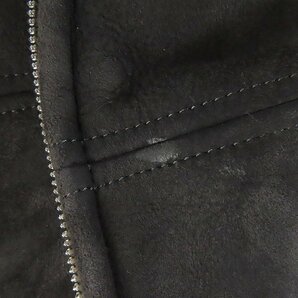 ☆stein/シュタイン OVERSIZED MOUTON ZIP JACKET/オーバーサイズ 羊革/ムートン ジップ ジャケット ST.417/L /100の画像8