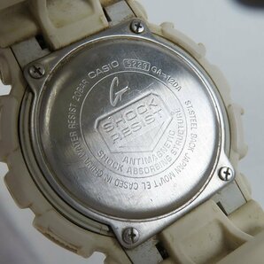 G-SHOCK/Gショック ビッグケース 腕時計 クォーツ ホワイト GA-120A-7AJF【動作未確認】 /000の画像4