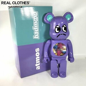 MEDICOM TOY × atmos × BADMOOD/メディコムトイ×アトモス ×バッドムード BE@RBRICK/ベアブリック コレクション 1000% 同梱×/160