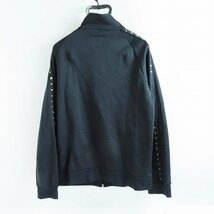 ☆【JPタグ】VALENTINO/ヴァレンティノ Rockstud Untitled Track Top ロックスタッズトラックジャケット QV3MF08U4TC/XL /060_画像2