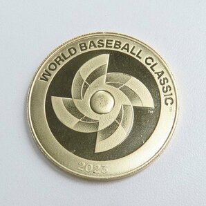 WBC 2023 日本優勝記念 5,000個限定 ゴールド コイン/メダル 侍ジャパン /000の画像3