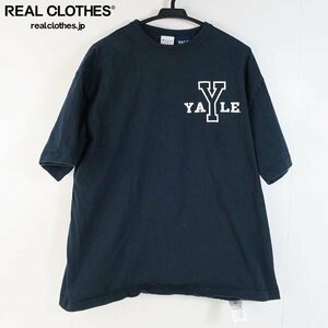 ☆Champion/チャンピオン YALE UNIVERSITY プリント 半袖Tシャツ C5-P301 XL /LPL