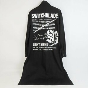 ☆SWITCH BLADE/スイッチブレード LIGHT SHINE LONG SHIRT/ライトシャイン ロングシャツ 1801202/M /080の画像2