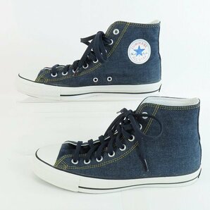 CONVERSE/コンバース ALL STAR 100 DENIM US HI 100周年記念モデル ハイカット デニムスニーカー 1CK587/28 /080の画像4