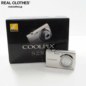 Nikon/ニコン COOLPIX S230 クールピクス コンパクトデジタルカメラ 動作未確認 /000