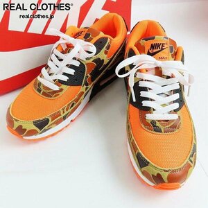 NIKE/ナイキ AIR MAX90/エアマックス90 Duck Camo/ダック カモ トータル オレンジ CW4039-800/27 /080