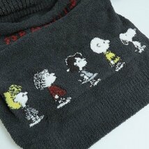 ☆GELATO PIQUE/ジェラートピケ SNOOPY UNISEX パウダーオールスターズ JQD ショールカーディガン PUNT231079 M-L /080_画像7