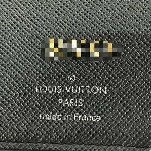 【難有り】LOUIS VUITTON/ルイヴィトン タイガ ポルトフォイユ アメリゴ パスケース付２つ折 財布/ウォレット M42100 /000の画像7