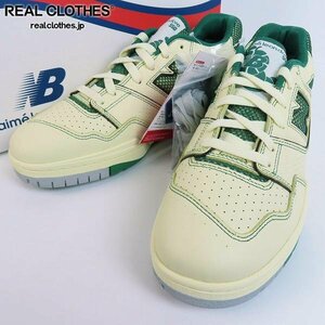 【未使用】Aimé Leon Dore×New Balance/エメ レオン ドレ×ニューバランス 550 スニーカー BB550AY1 28.5 /080