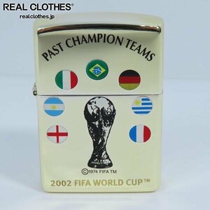 ZIPPO/ジッポー 2002 FIFA WORLD CUP ワールドカップ 01年 /LPL