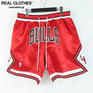 just don/ジャストドン Chicago Bulls home shorts/シカゴブルズ ホーム ショーツ/XL /060