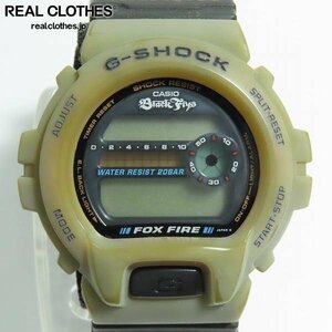 G-SHOCK×BlackFlys/Gショック×ブラックフライ FOX FIRE DW-6900BF-1T【動作未確認】 /000