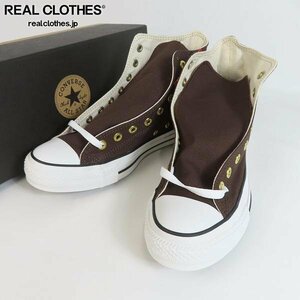 【未使用】CONVERSE/コンバース ALL STAR FLATEYELETS HI オールスター ハイカットスニーカー 1SC369 26.5 /080