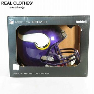 Riddell/リデル NFL Minnesota Vikings/ミネソタ バイキングス レプリカヘルメット/アメフト /100