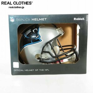 Riddell/リデル NFL Carolina Panthers/カロライナ・パンサーズ レプリカヘルメット/アメフト /100の画像1