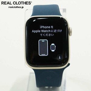 Apple/アップル Apple Watch アップルウォッチ SE 44mm アルミニウムケース 10N-X GLASS GPS WR-50 スマートウォッチ /000