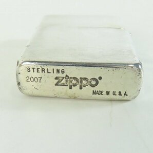 ZIPPO/ジッポー STERLING SILVER/スターリング シルバー プレーン 2007年製 /LPLの画像4