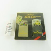 ZIPPO/ジッポー スリム JOKE BOX SERIES THE FUNNY DRIVER/96年製 /LPL_画像8