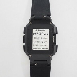 masa/マサ GREENON THE GOLF WATCH PREMIUM Ⅱ G014 グリーンオン ザ・ゴルフウォッチ プレミアム2 ブラック GPSナビ /000の画像5