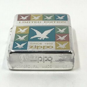 ZIPPO/ジッポー 特別限定品 アメリカンイーグル 鷹 銀仕上げ 1995年製 /000の画像3