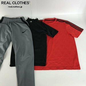 【おまとめ】adidas/アディダス NIKE/ナイキ Under Armour/アンダーアーマー 他 トレーニングウェア/Tシャツ 等 /080