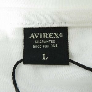☆【未使用】AVIREX/アヴィレックス トップガン サガラ刺繍 長袖シャツ 783-3930017/L /060の画像3