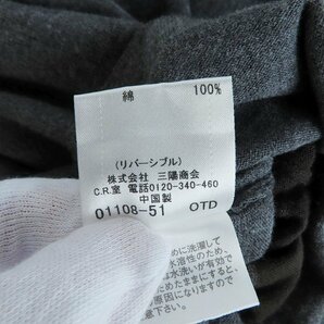 ☆BURBERRY BLACK LABEL/バーバリーブラックレーベル Tシャツ リバーシブル/2 /000の画像6