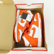 【未使用】NIKE/ナイキ DUNK HIGH RETRO SYRACUSE/ダンクハイ シラキュース DD1399-101/28 /080_画像8