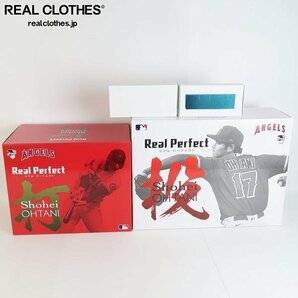 【未開封】エンスカイ Real Perfect 大谷翔平 プレミアムフィギュア 投打セット/プレミアムネームプレート付き /140の画像1