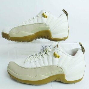 【未使用】NIKE/ナイキ AIR JORDAN 12 G NRG ゴルフシューズ/スパイク DM9016-109/26.5 /080の画像4