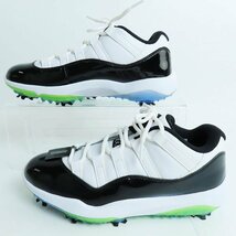 【未使用】NIKE AIR JORDAN 11/エアジョーダン 11 GOLF CONCORD/ゴルフ コンコルド AQ0963-101/26.0 /080_画像4