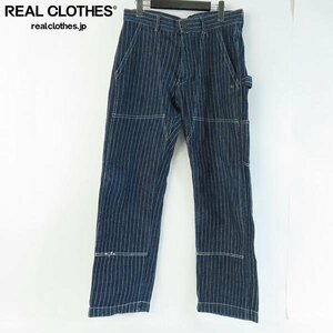 STRONG HOLD/ Stronghold stripe Denim painter's pants SHO018/32 /060