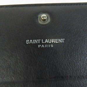 SAINT LAURENT PARIS/サンローランパリ ラージフラップウォレット YSL 414567 /LPLの画像5