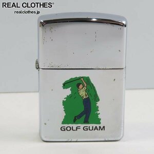 ZIPPO/ジッポー GOLF GUAM 鏡面加工 1995年製 /LPL